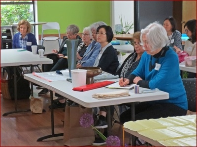 June 2017 Workshop with Visiting Professor Mayumi Chino