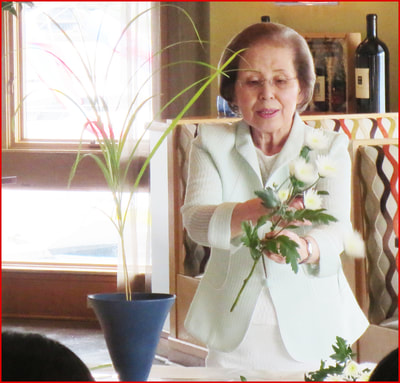 September 2017 Chapter Luncheon and Ikebana Demonstration